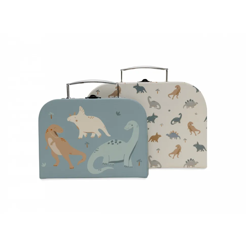 Lot de 2 valisettes à jouets enfant roarsome