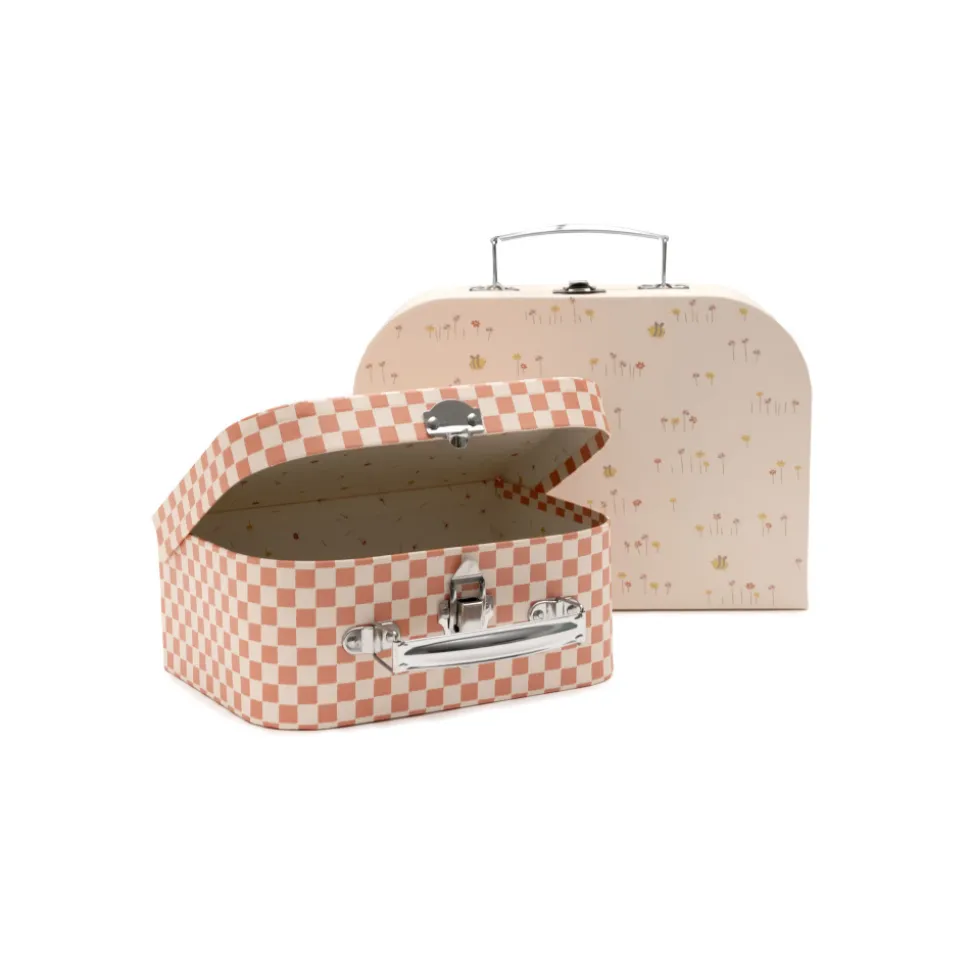 Lot de 2 valisettes à jouets enfant pretty picnic