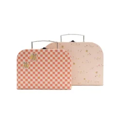 Lot de 2 valisettes à jouets enfant pretty picnic