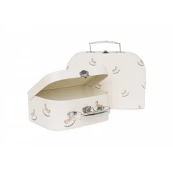 Lot de 2 valisettes à jouets enfant nostalgic ride