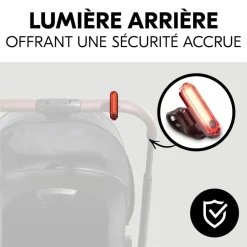 Lumière arrière universelle pour poussette