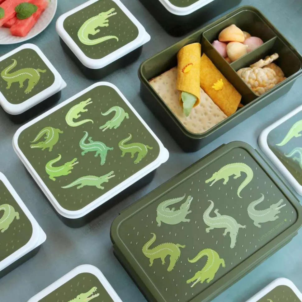 Lunch box crocodiles