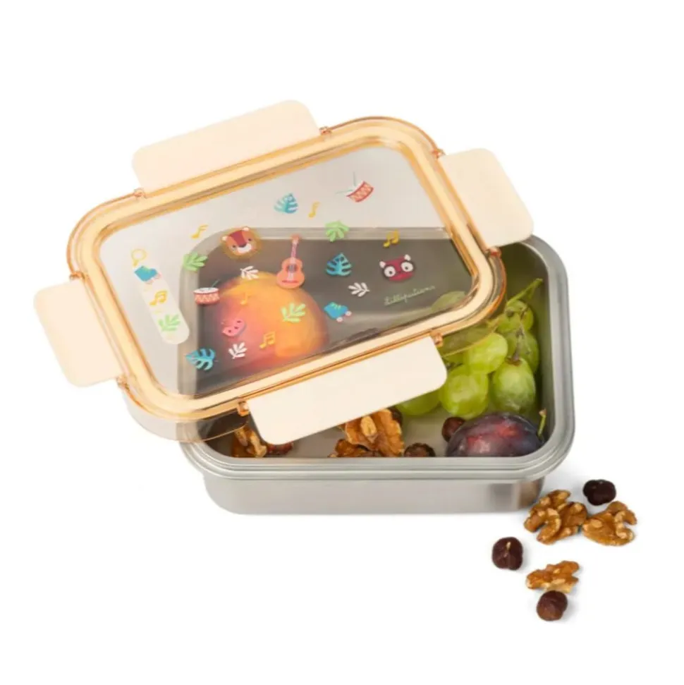 Lunch box enfant avec jeu cherche et trouve jack