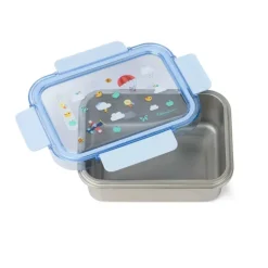 Lunch box enfant avec jeu cherche et trouve jules