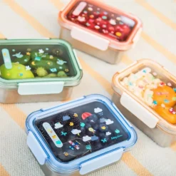 Lunch box enfant avec jeu cherche et trouve jules