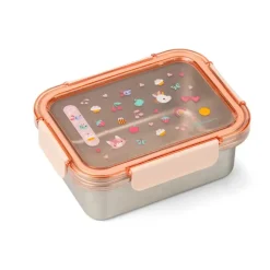 Lunch box enfant avec jeu cherche et trouve jeanne