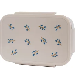 Lunch box en plastique recyclé taupe myrtille