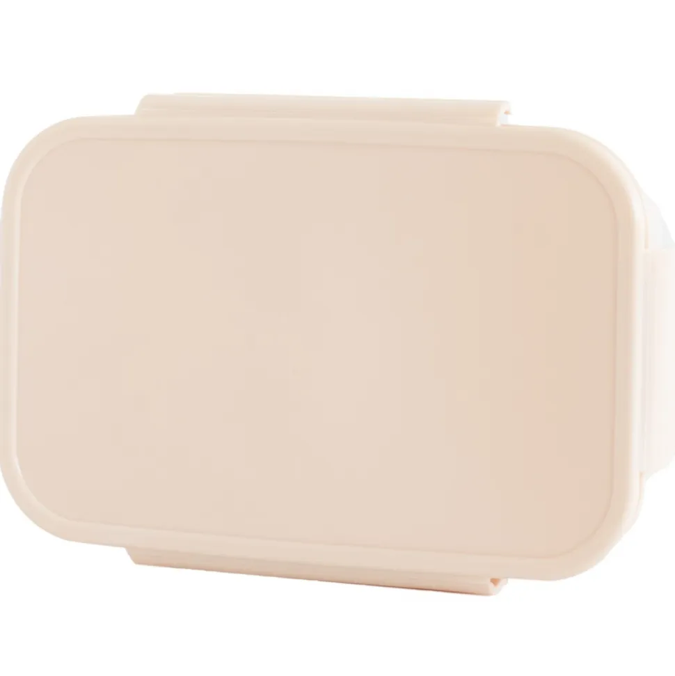 Lunch box en plastique recyclé sable