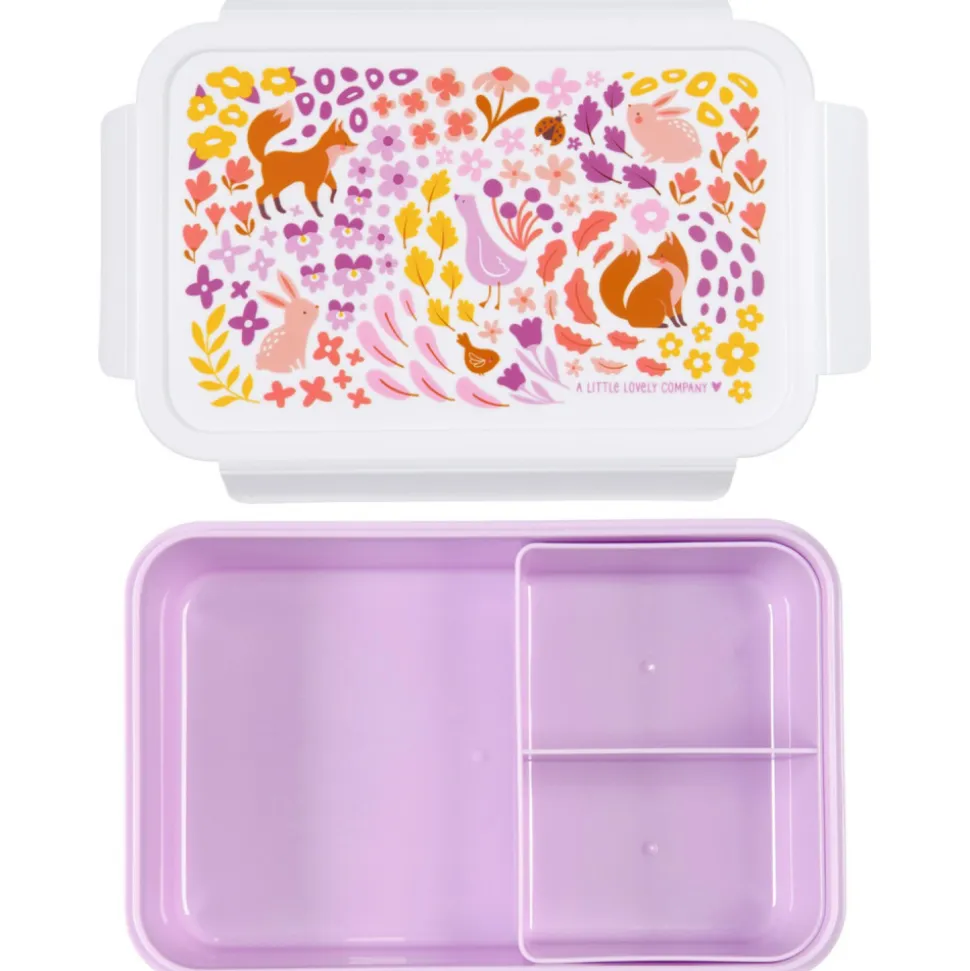 Lunch box fleurs du jardin