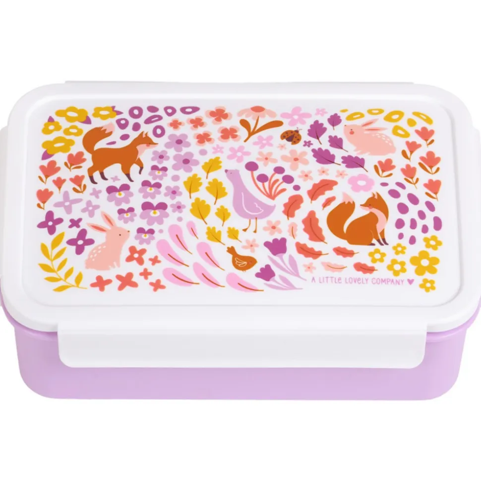 Lunch box fleurs du jardin