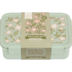 Lunch box fleurs sage