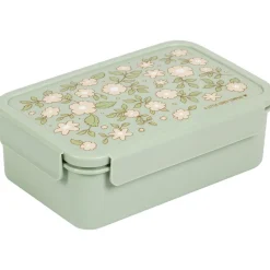 Lunch box fleurs sage