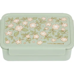 Lunch box fleurs sage