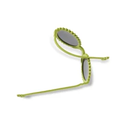 Lunettes de soleil 0-1 an fleur vert olive