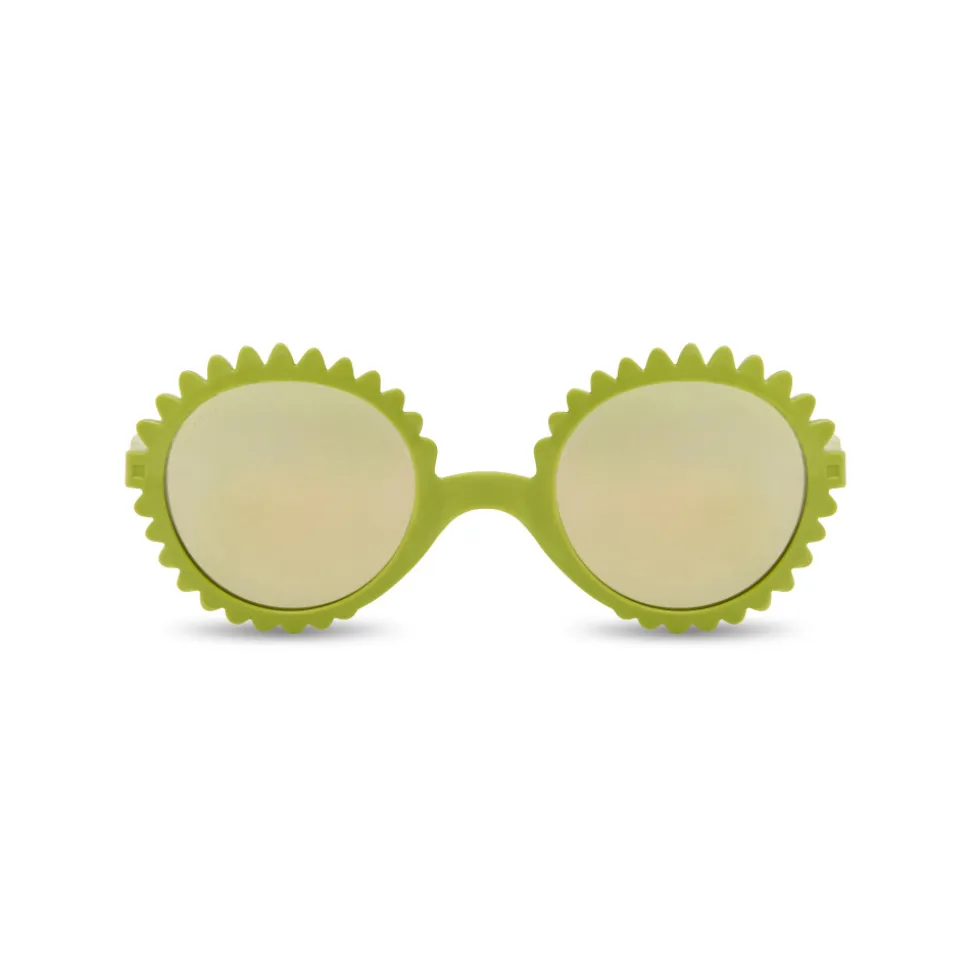 Lunettes de soleil 0-1 an fleur vert olive