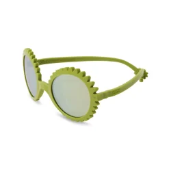 Lunettes de soleil 0-1 an fleur vert olive
