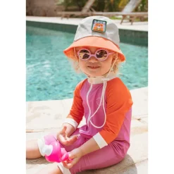 Lunettes de soleil 0-1 an fleur verveine