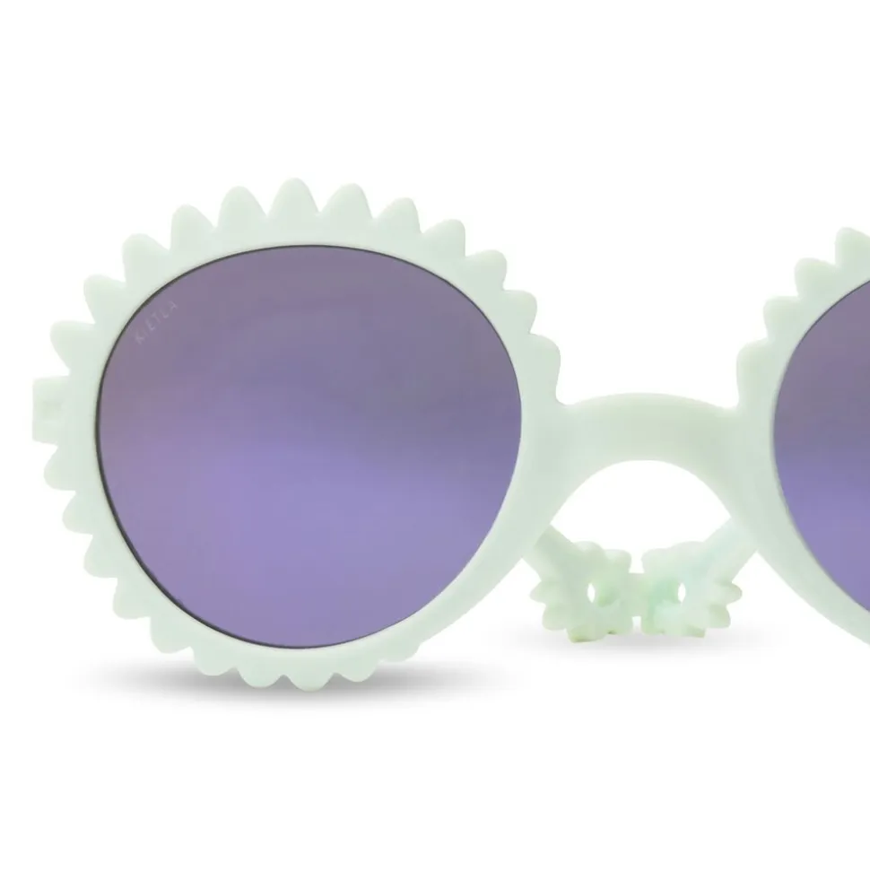 Lunettes de soleil 1-2 ans fleur thé vert