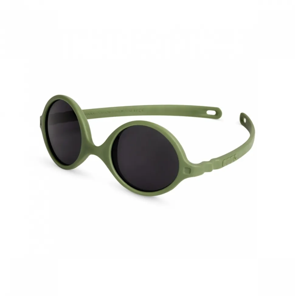 Lunettes de soleil bébé 0-1 an diabola 2.0 kaki