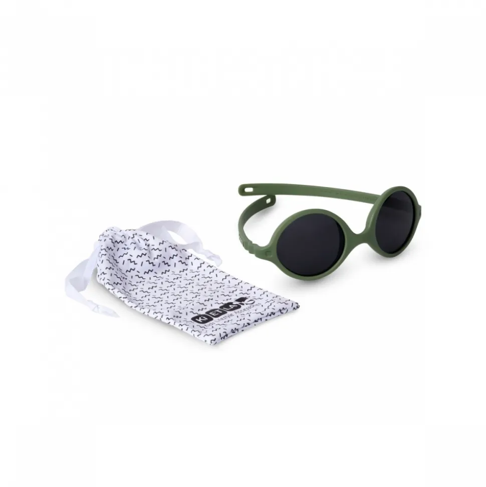 Lunettes de soleil bébé 0-1 an diabola 2.0 kaki