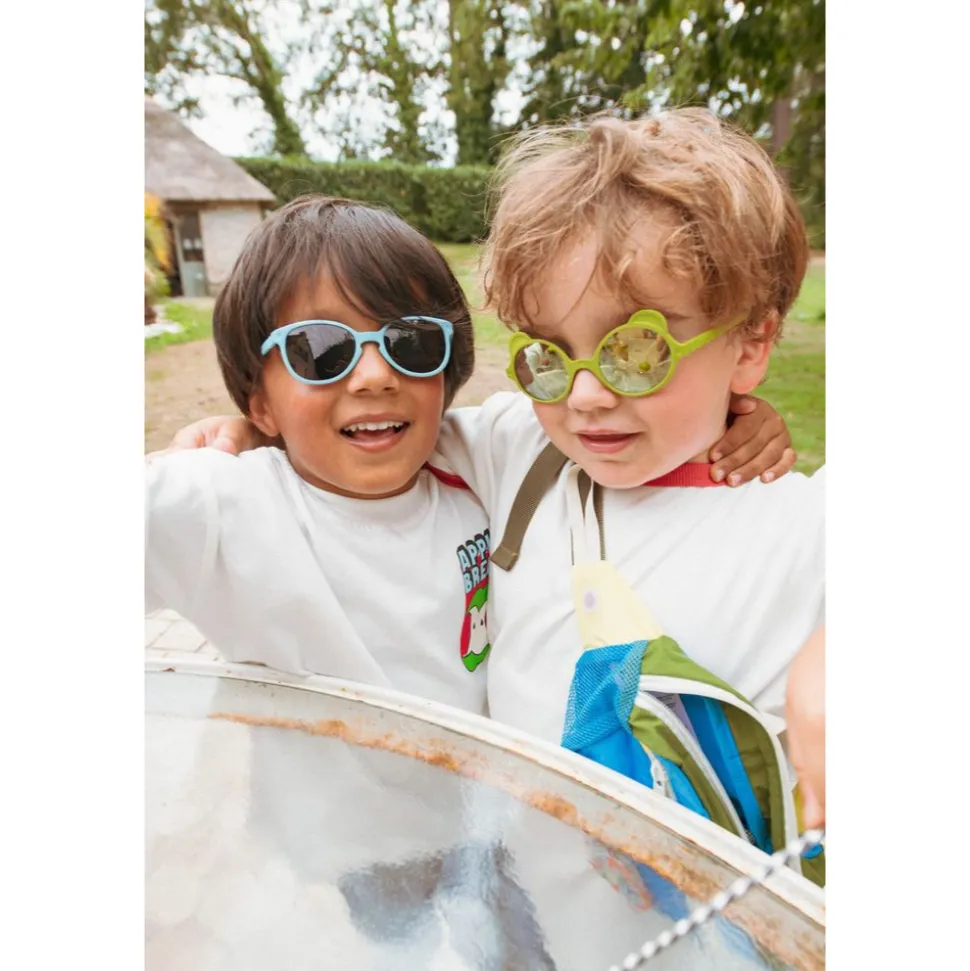 Lunettes de soleil bébé 0-1 ans ourson olive