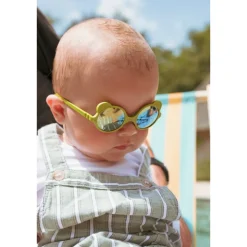 Lunettes de soleil bébé 0-1 ans ourson olive