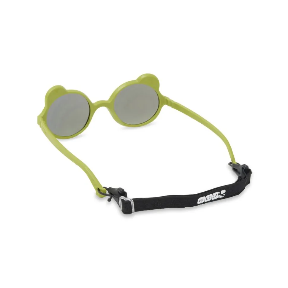 Lunettes de soleil bébé 0-1 ans ourson olive