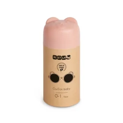 Lunettes de soleil bébé 1-2 ans ourson rose pêche