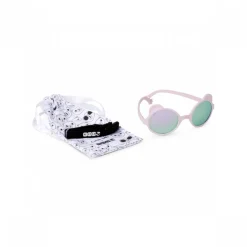 Lunettes de soleil bébé 1-2 ans ourson rose pâle