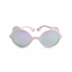 Lunettes de soleil bébé 1-2 ans ourson rose pâle