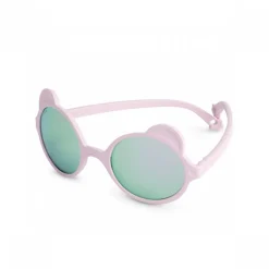 Lunettes de soleil bébé 1-2 ans ourson rose pâle