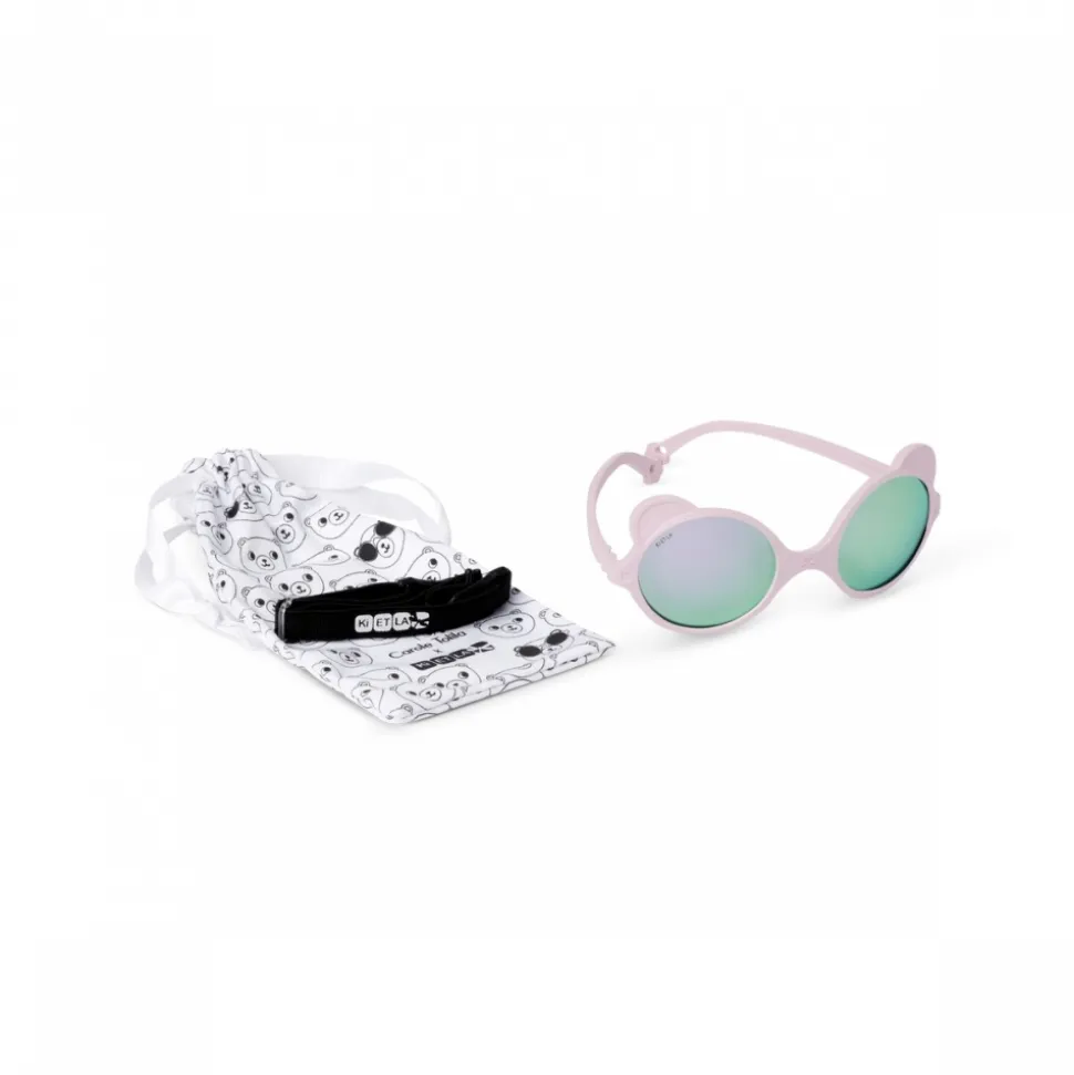 Lunettes de soleil bébé 1-2 ans ourson crème