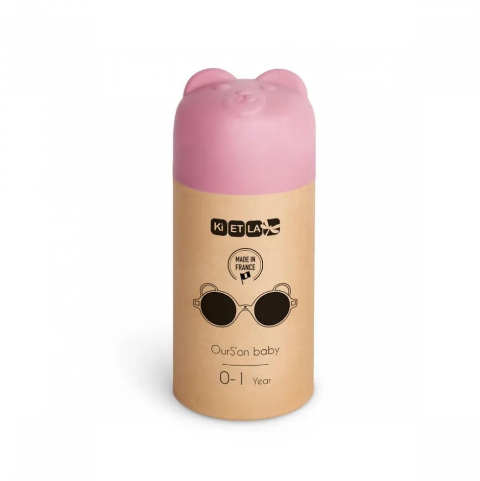 Lunettes de soleil bébé 1-2 ans ourson crème