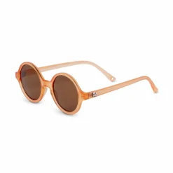 Lunettes de soleil bébé 0-2 ans woam abricot translucide