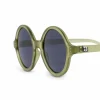 Lunettes de soleil bébé 0-2 ans woam olive translucide