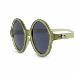 Lunettes de soleil bébé 0-2 ans woam olive translucide
