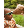 Lunettes de soleil bébé 0-1 an wazz bleu lagon