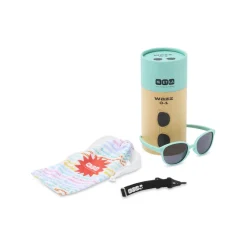 Lunettes de soleil bébé 0-1 an wazz bleu lagon