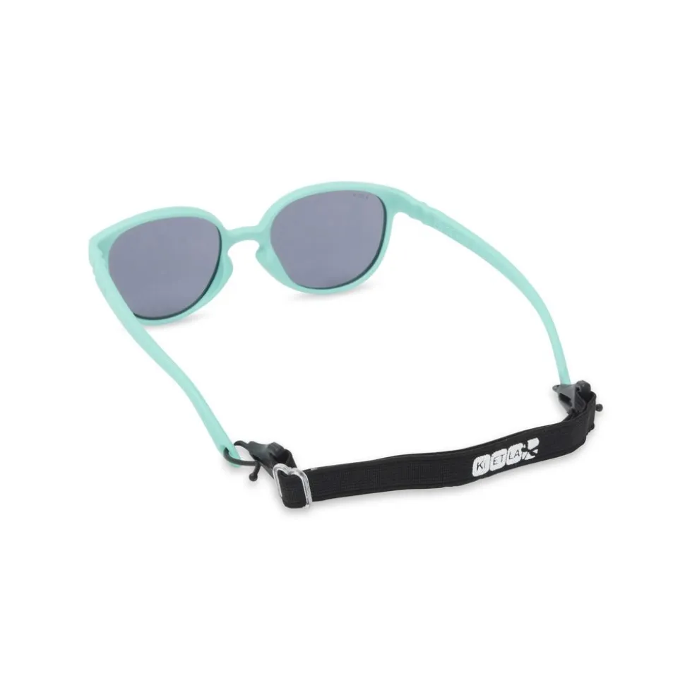 Lunettes de soleil bébé 0-1 an wazz bleu lagon