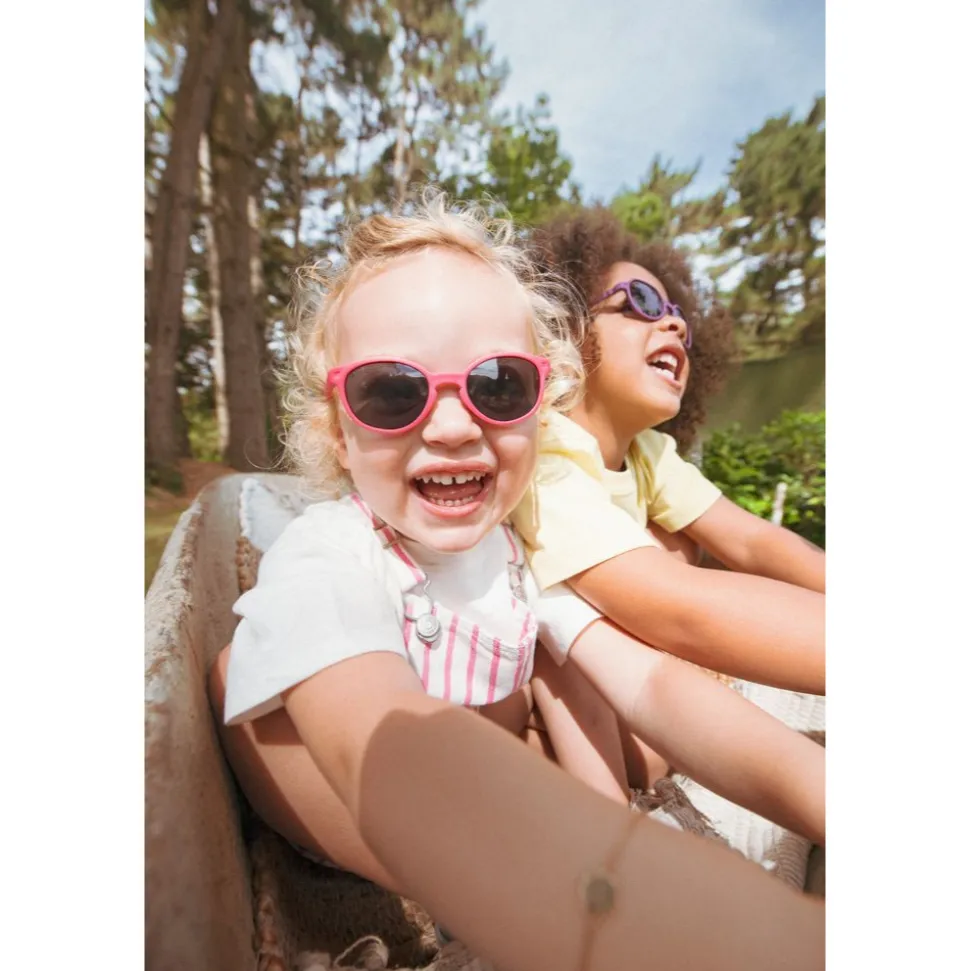 Lunettes de soleil bébé 0-1 an wazz framboise