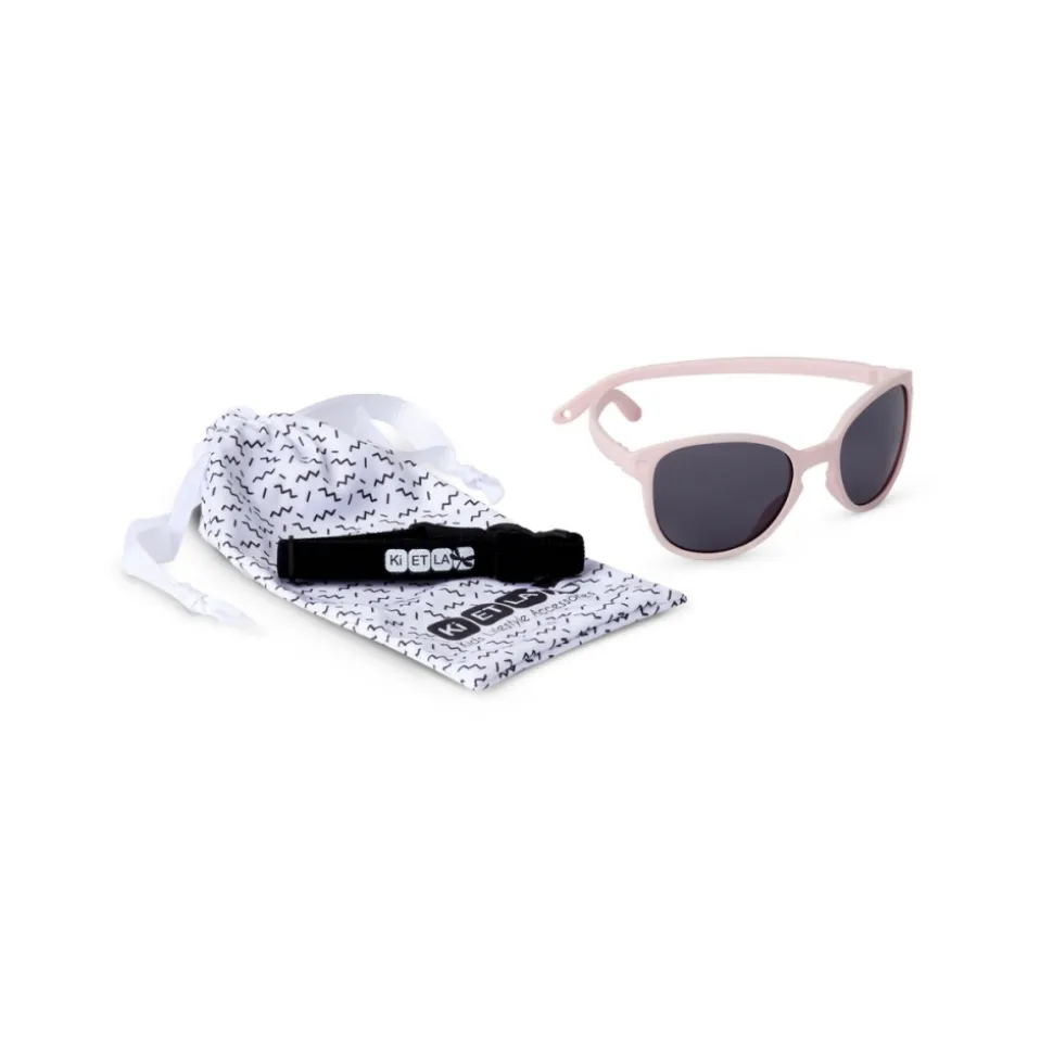 Lunettes de soleil bébé 0-1 an wazz rose pâle
