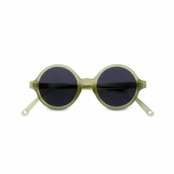 Lunettes de soleil enfant 2-4 ans woam olive translucide