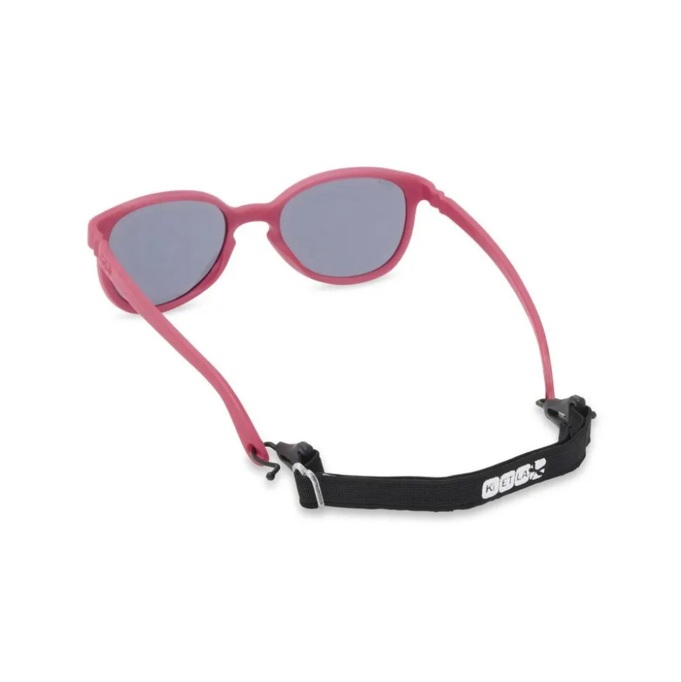 Lunettes de soleil enfant 2-4 ans wazz framboise