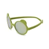 Lunettes de soleil enfant 2-4 ans ourson vert olive