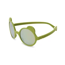 Lunettes de soleil enfant 2-4 ans ourson vert olive