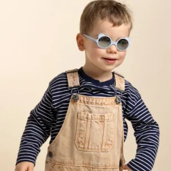 Lunettes de soleil enfant 2-4 ans ourson bleu clair