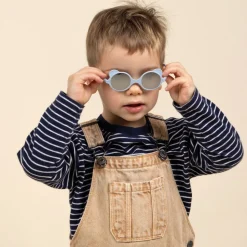 Lunettes de soleil enfant 2-4 ans ourson bleu clair
