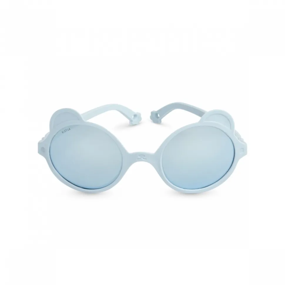 Lunettes de soleil enfant 2-4 ans ourson bleu ciel