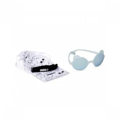 Lunettes de soleil enfant 2-4 ans ourson bleu ciel
