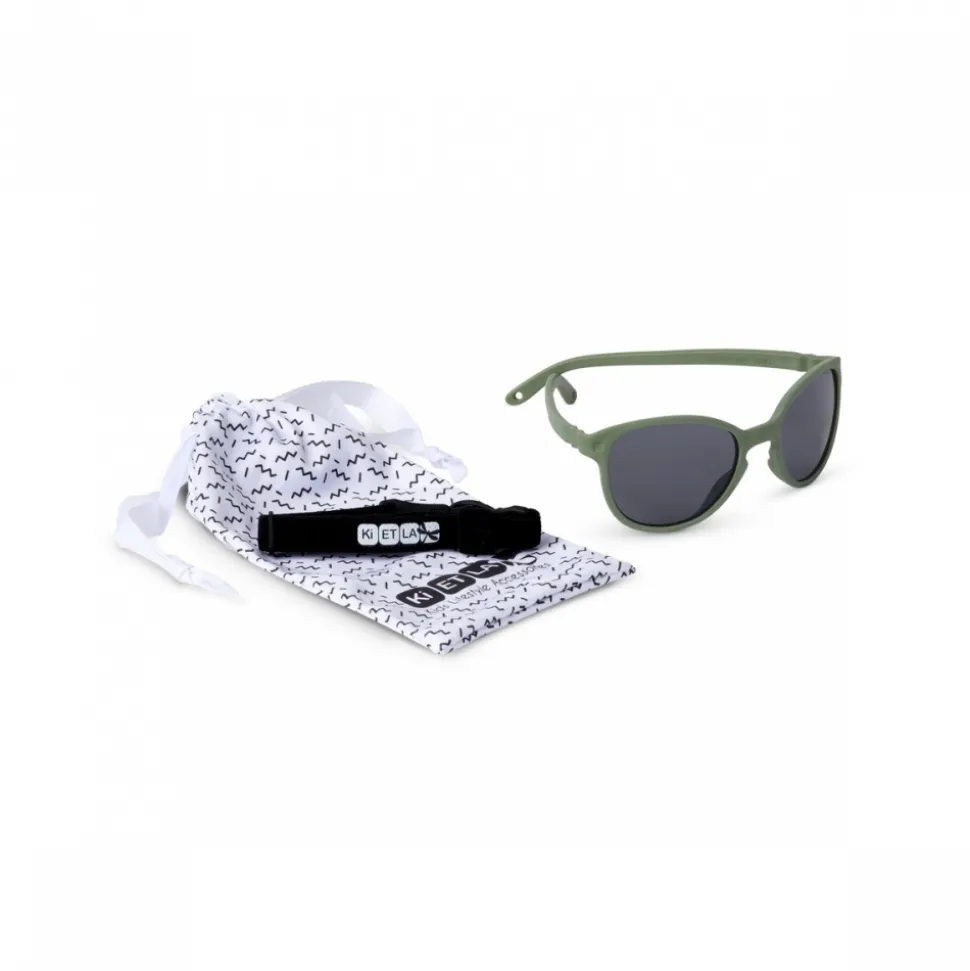 Lunettes de soleil enfant 2-4 ans wazz kaki